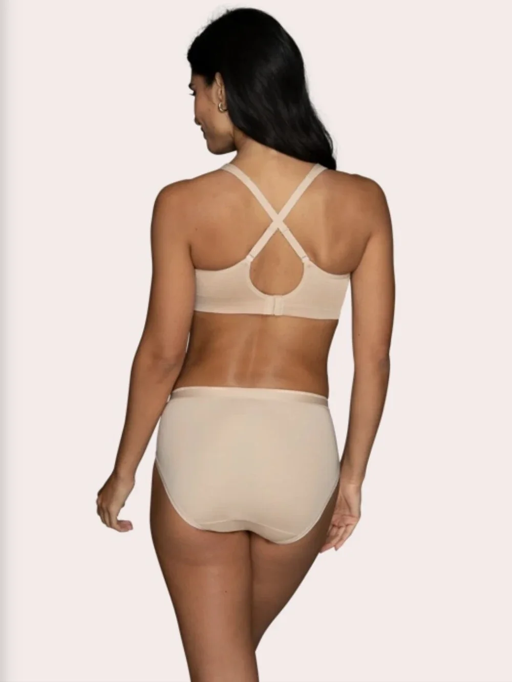 Vanity Fair Lingerie Beyond Comfort Simple Sizing Wireless Bra- 2XL